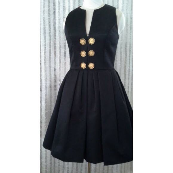 A.J.Bari Dresses & Skirts - Vintage Little Black Dress A.J. BARI 90s Retro Prom Cocktail Party Dress Flare